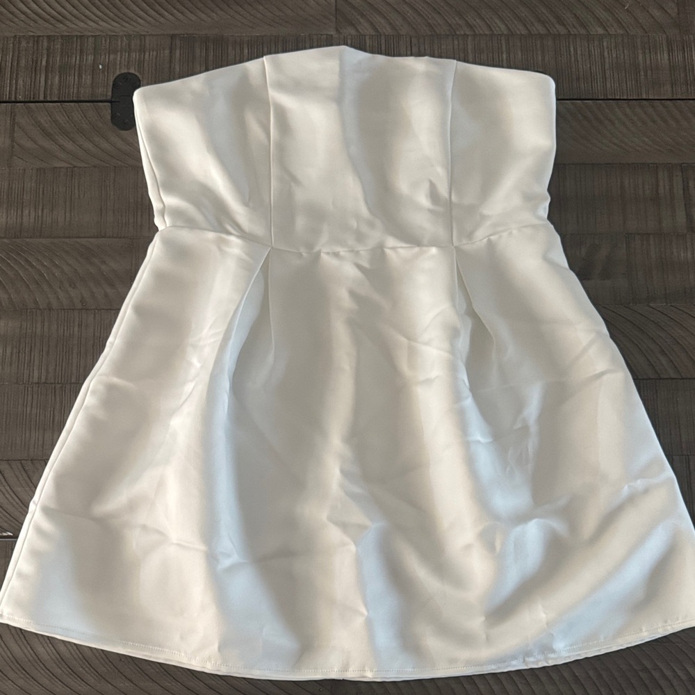 Princess Polly White Spader Corset Mini Dress